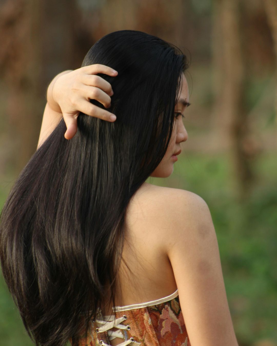 Hair extension transformation result