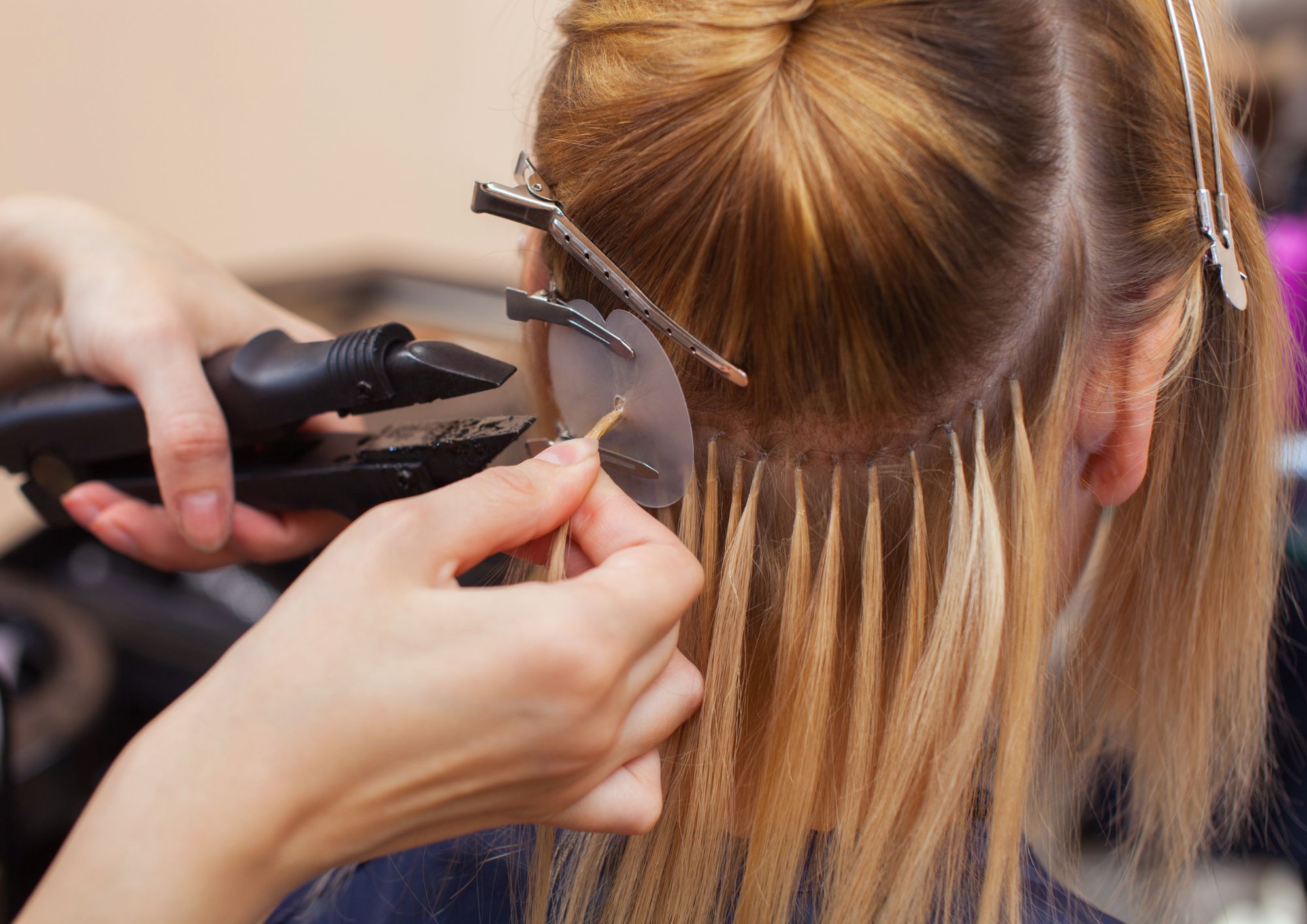 Hair Extensions at Bombshell Beauty Salon