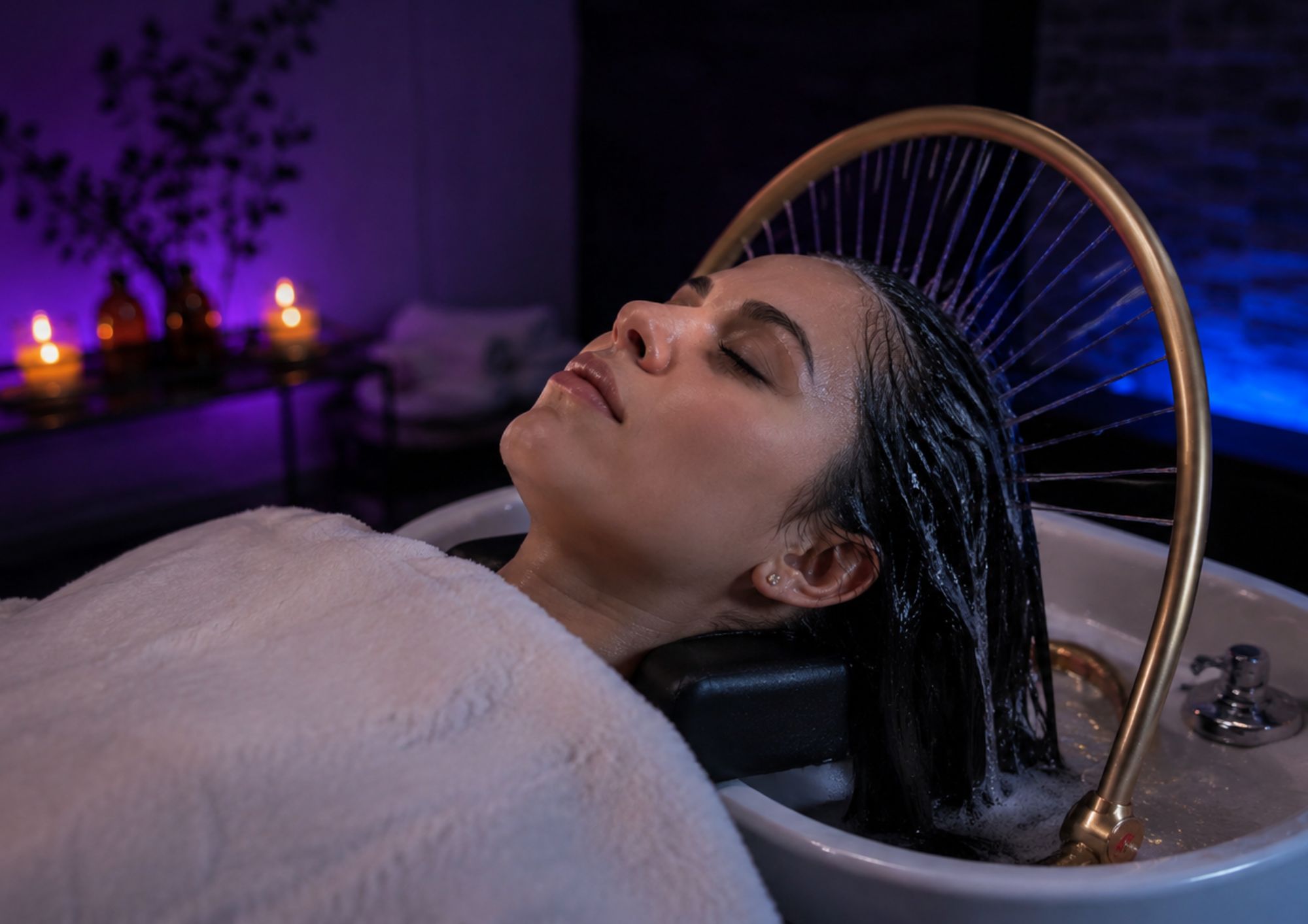 Japanese head spa treatment at Bombshell Beauty Salon