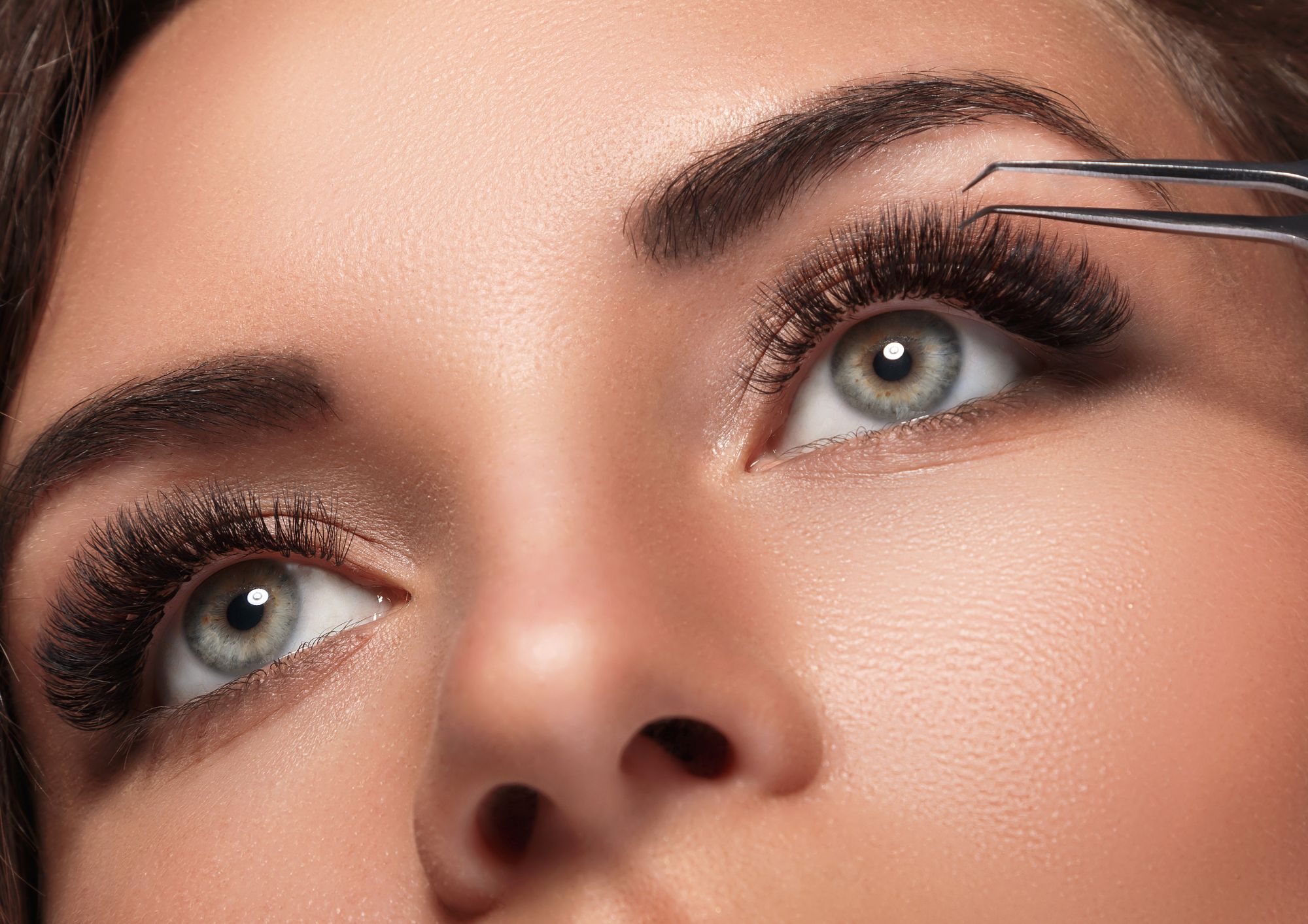Lash extensions at Bombshell Beauty Lash Bar & Esthetics