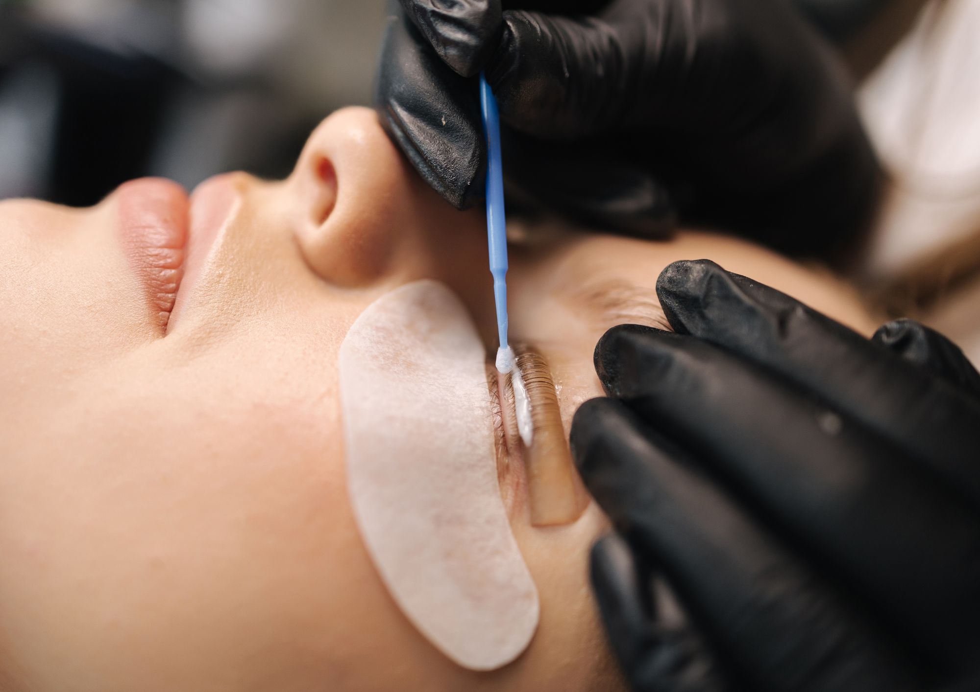 Korean lash lift