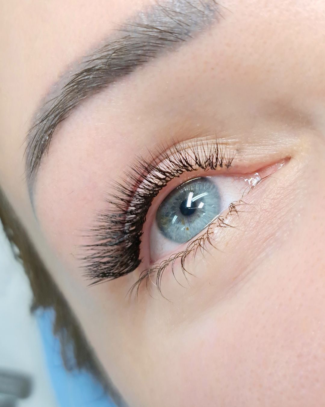 Lash lift and tint