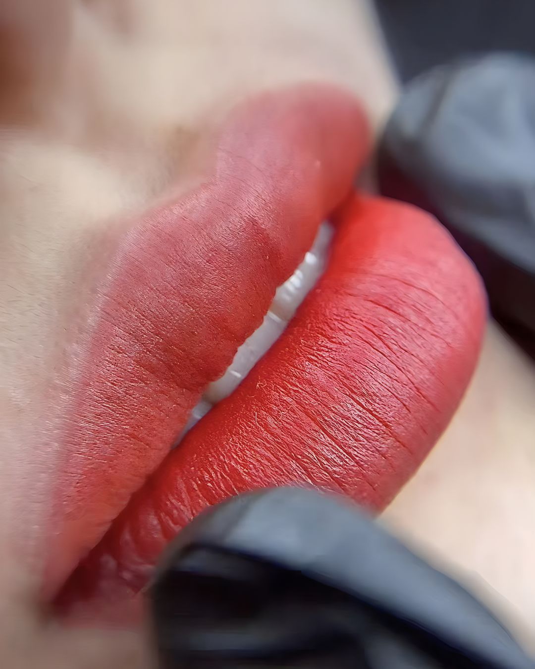 Lip blush permanent makeup
