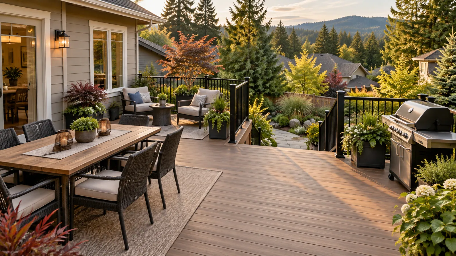 Generated Covington deck design illustration: deck ideas for covington