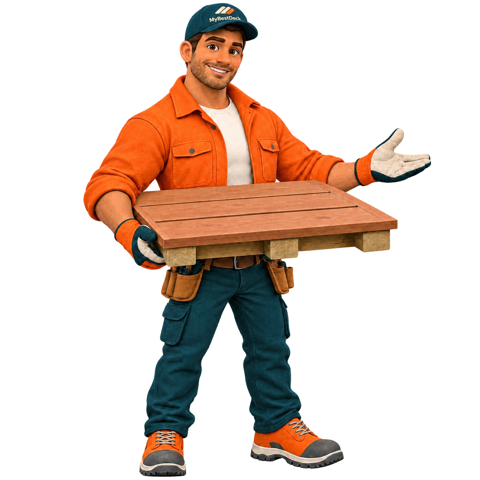 Original MyBestDeck craftsperson for deck building in Auburn