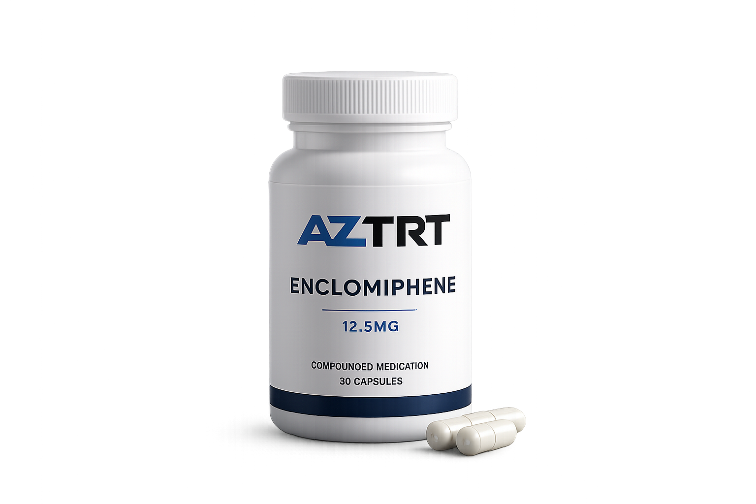 AZTRT Enclomiphene 12.5mg capsules, 30-day supply, compounded