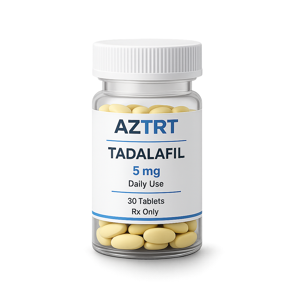 AZTRT daily Tadalafil 5mg tablets — 30-day supply
