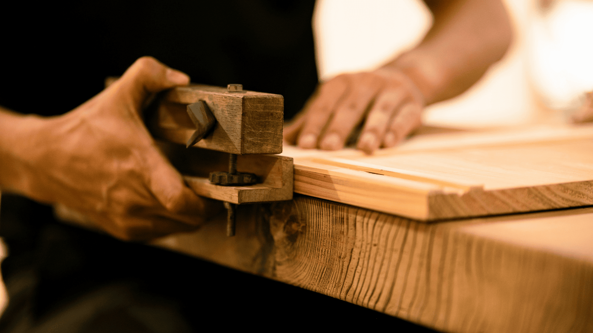 Carpenter in West Berlin