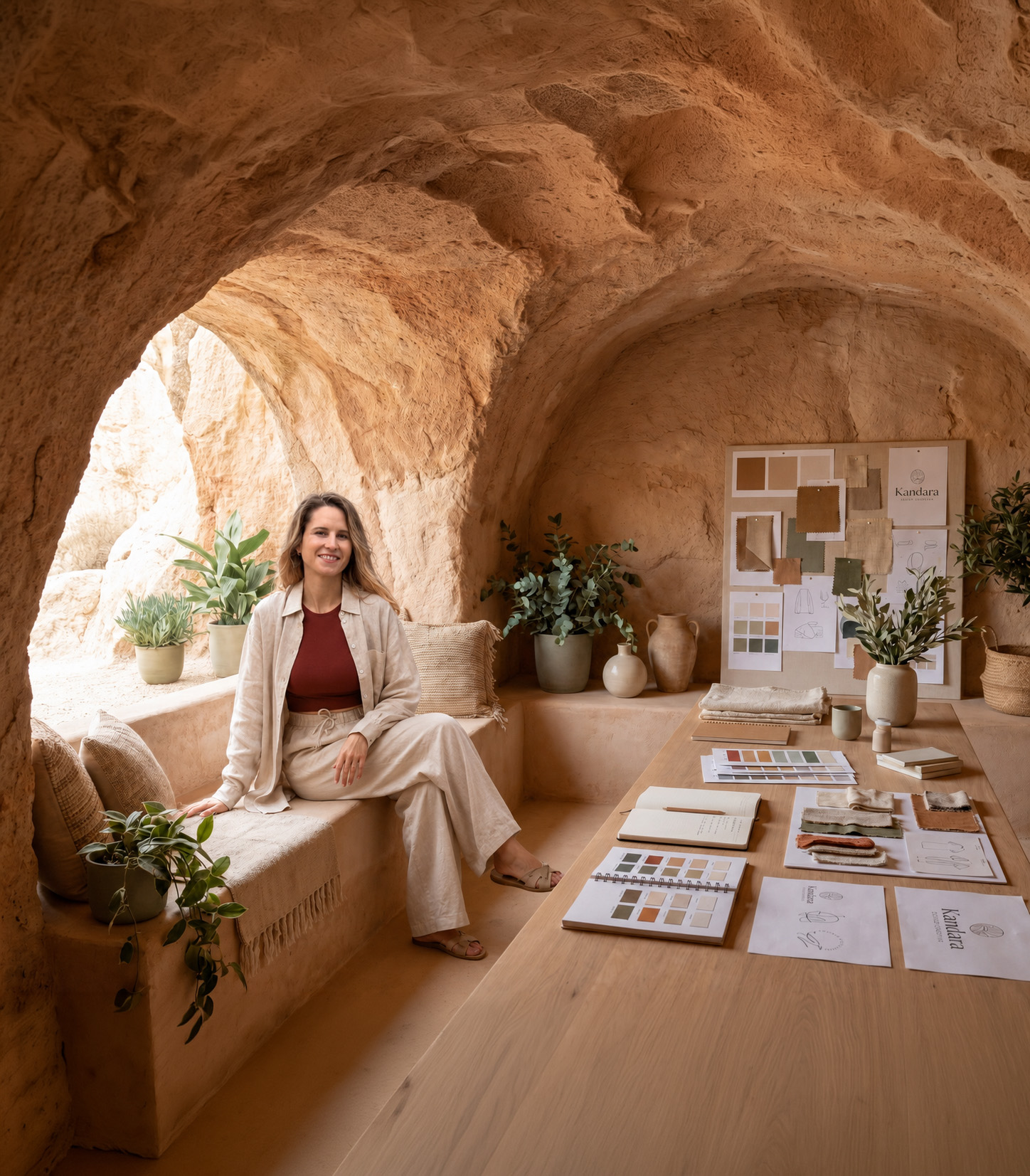 Sofía, fundadora de Kandara Estudio