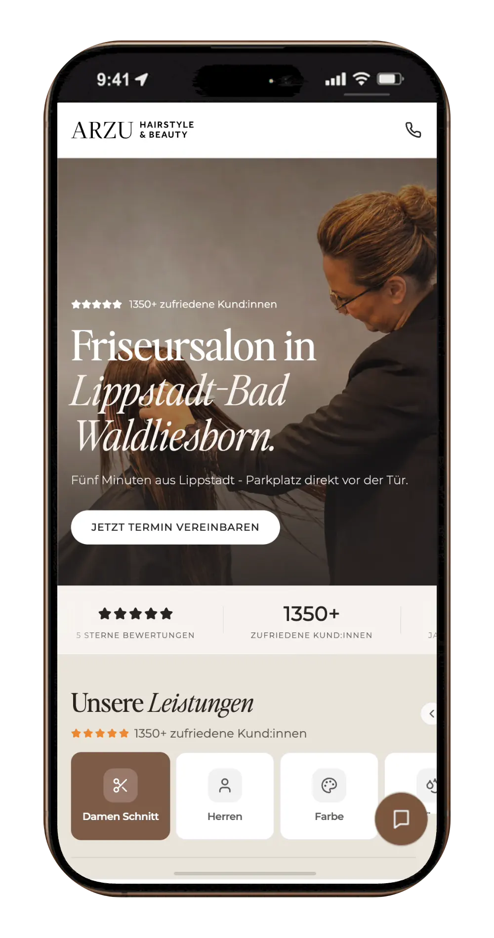 KI-sichtbare Webseite