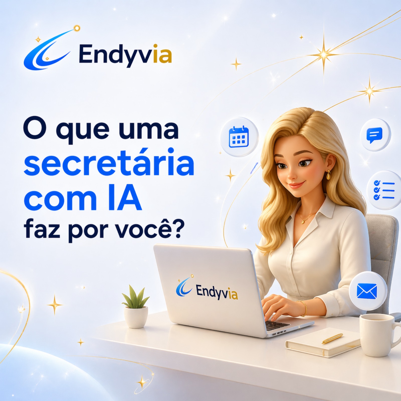 Assistente IA Endyvia para atendimento médico