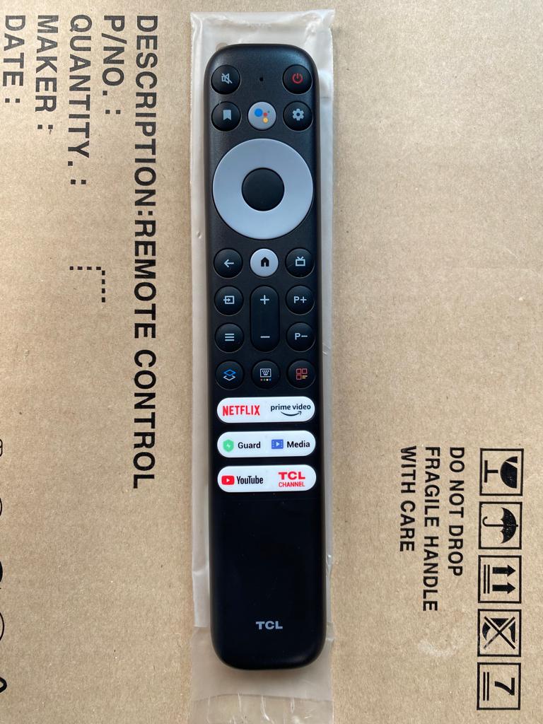 Control TCL Smart TV - Vista frontal