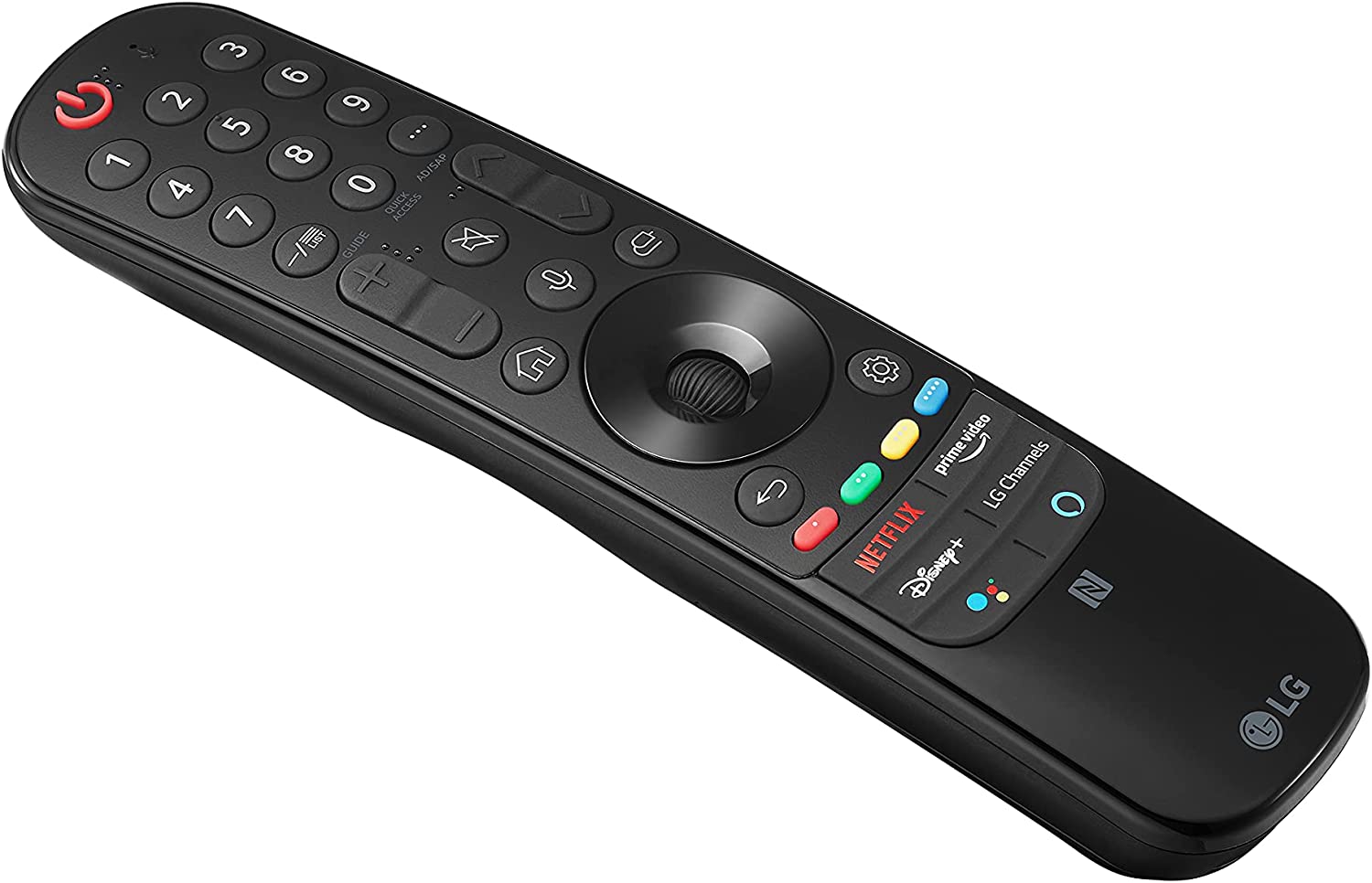Control Mágico LG - Vista trasera