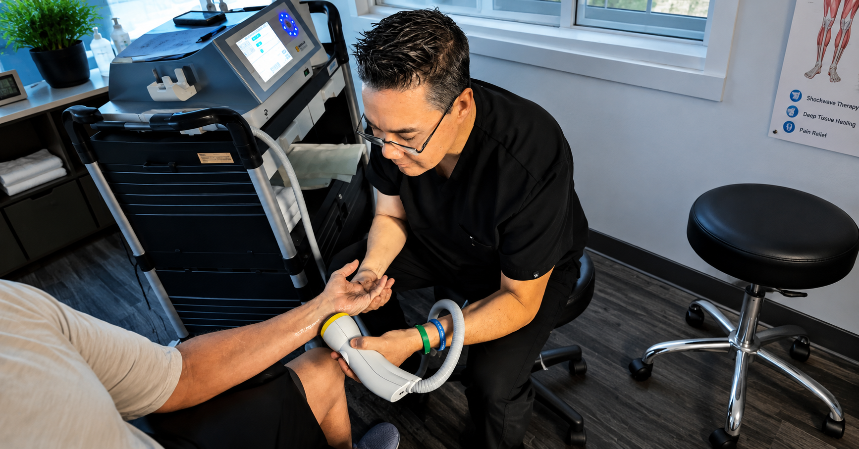SoftWave therapy treatment at Optimal Health Members in Las Vegas