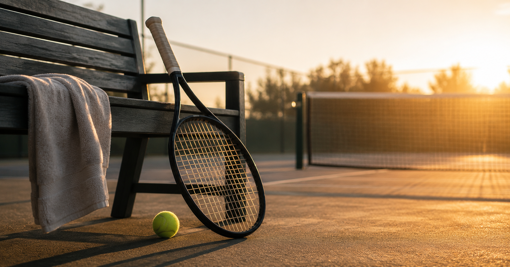 Tennis player returning to the court after shoulder injury recovery