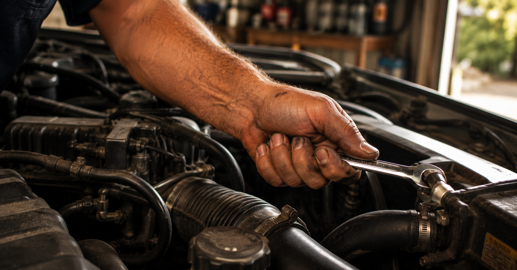 "contractor's hands gripping a tool without pain after tendon healing" 
