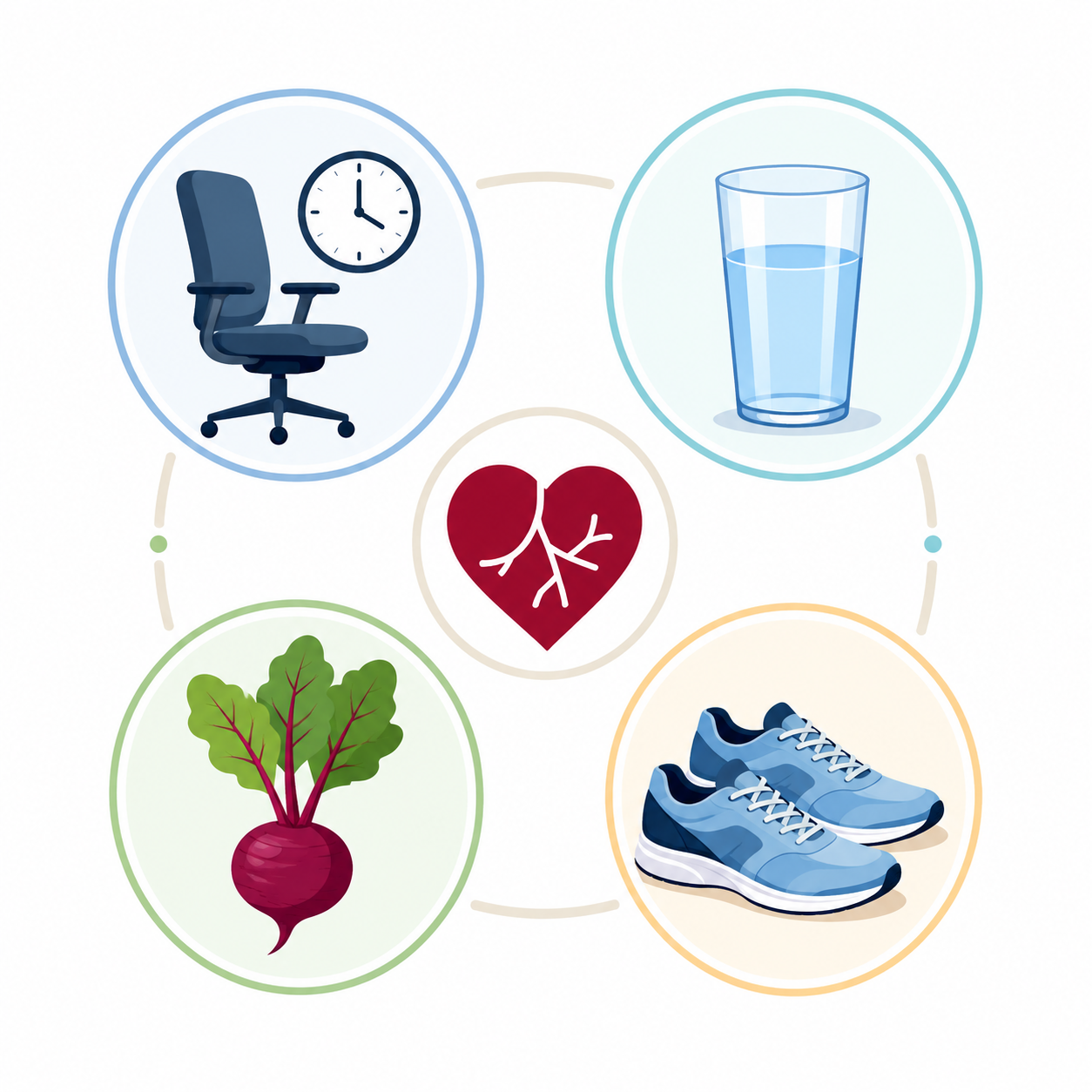 daily habits that affect blood flow and circulation
