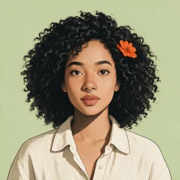 Illustrated creator, Vegan