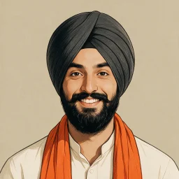 Illustrated creator, Punjabi Food