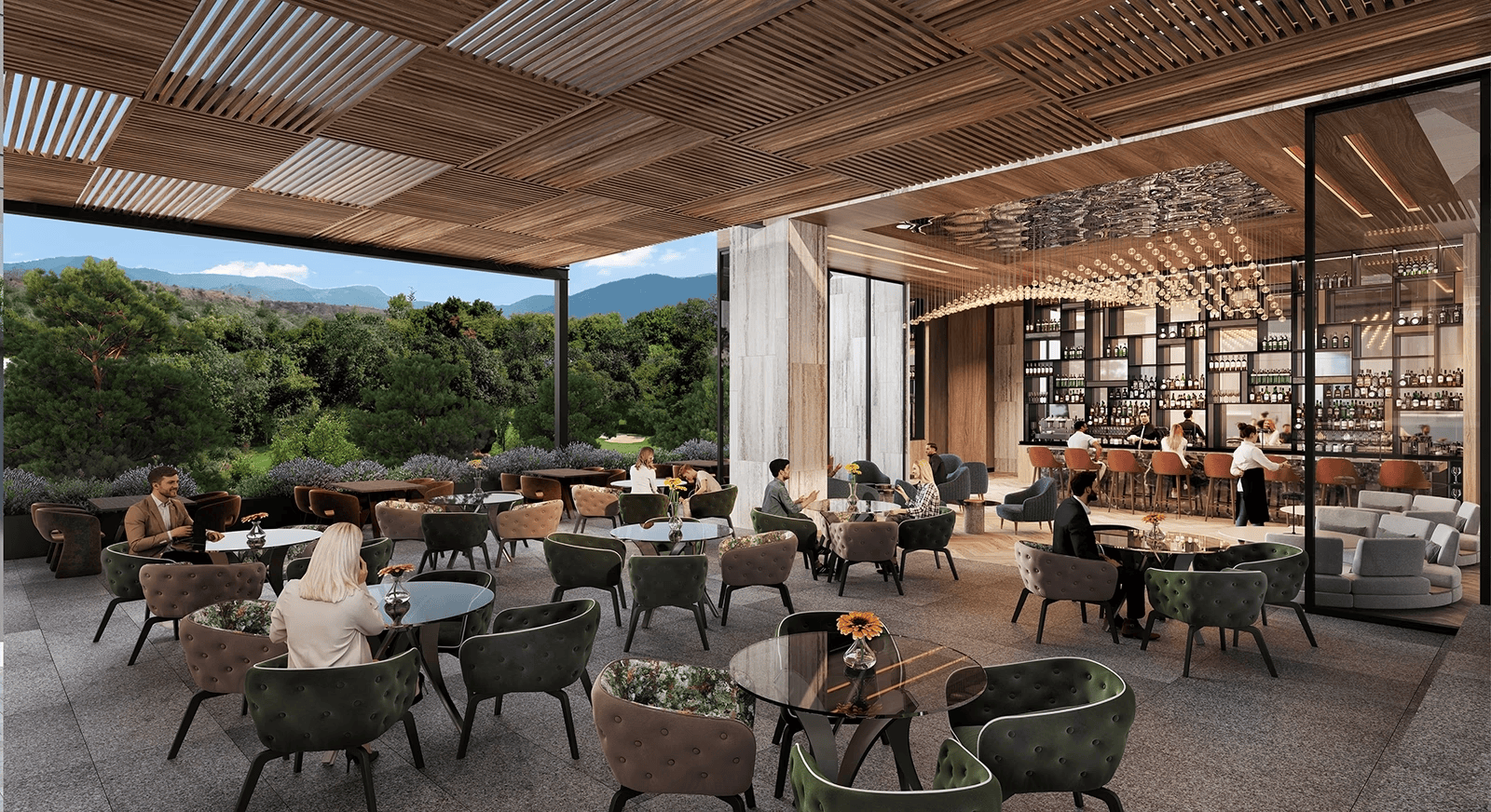 Render de The Residences by Roche Bobois