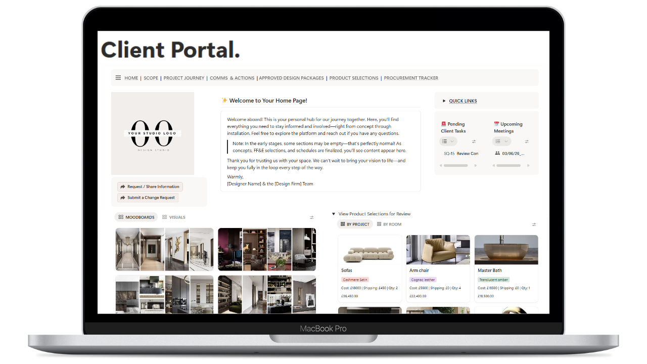 Client portal