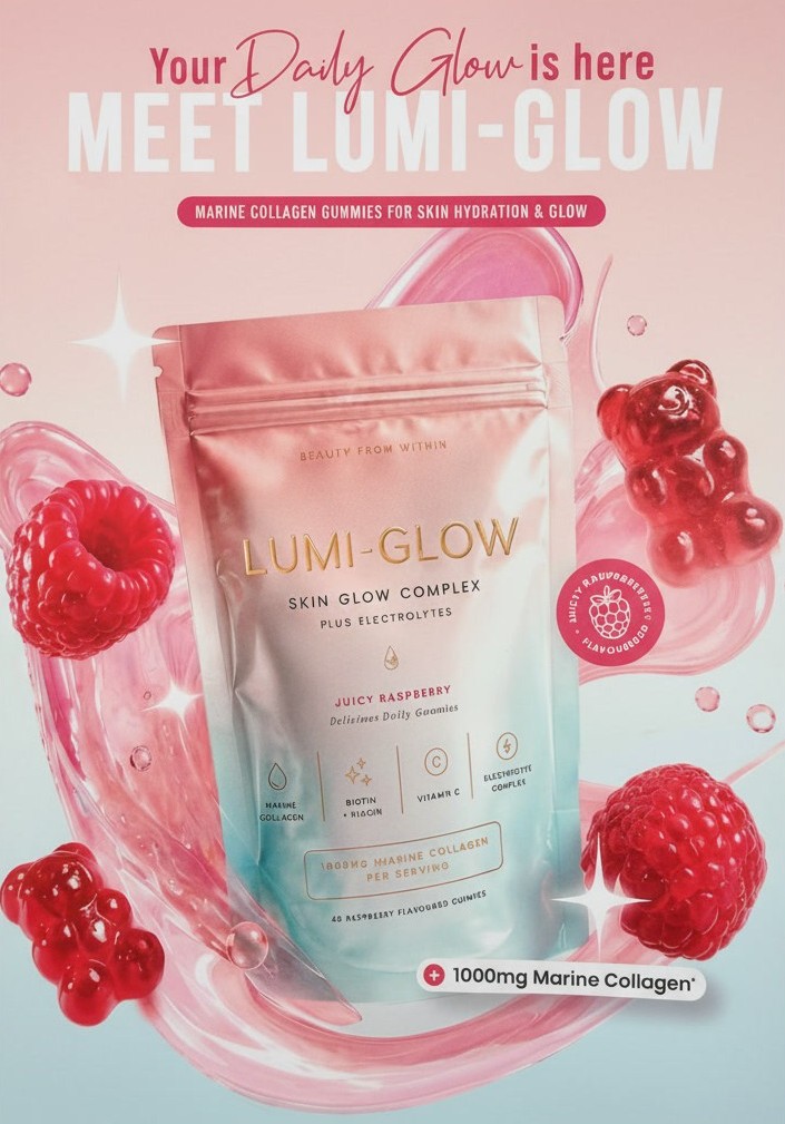 LUMI-GLOW Edible Skincare Gummies