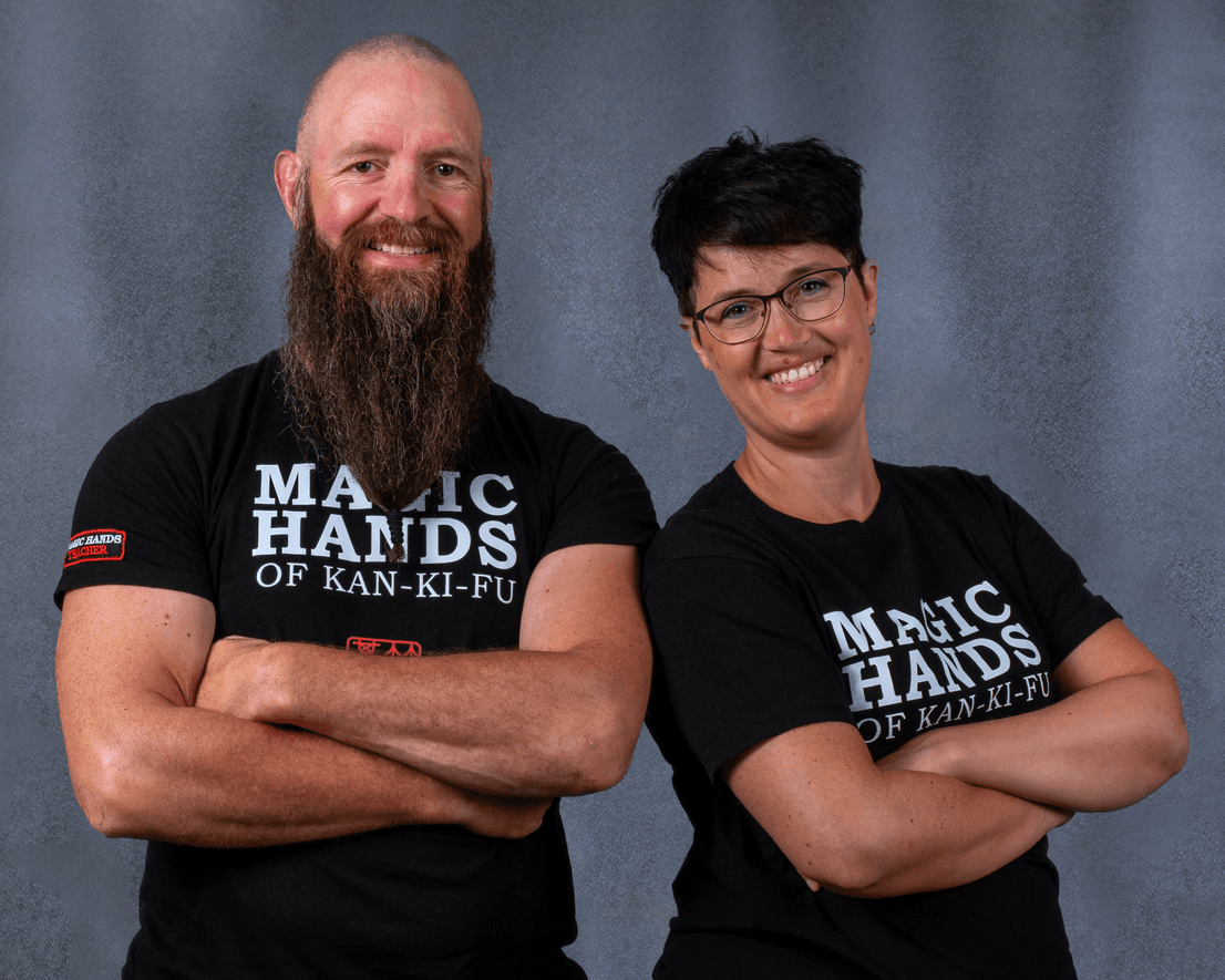 Mathias und Carmen Schmidle beim WingTsun