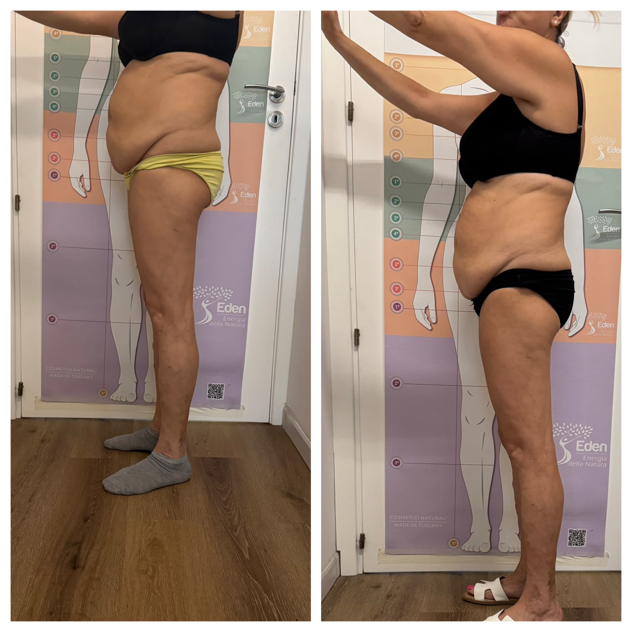 Risultato reale percorso corpo HB - Prima e Dopo 3