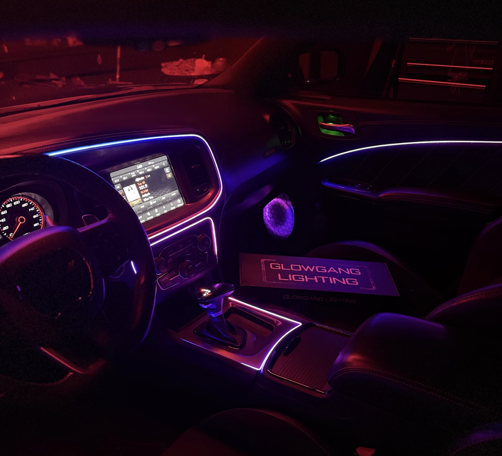 Custom ambient interior lighting