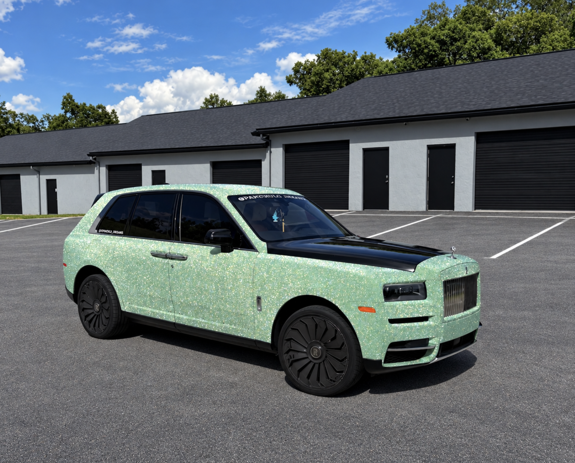 KVNG Kustomz vehicle wrap