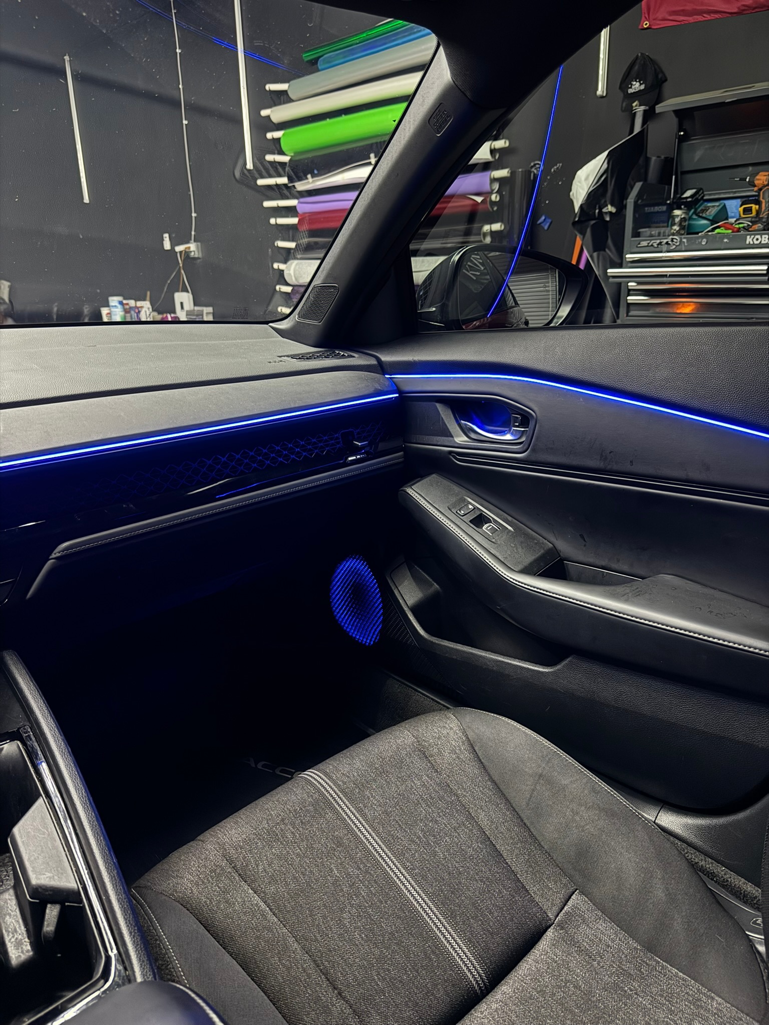 Illuminated vehicle interior