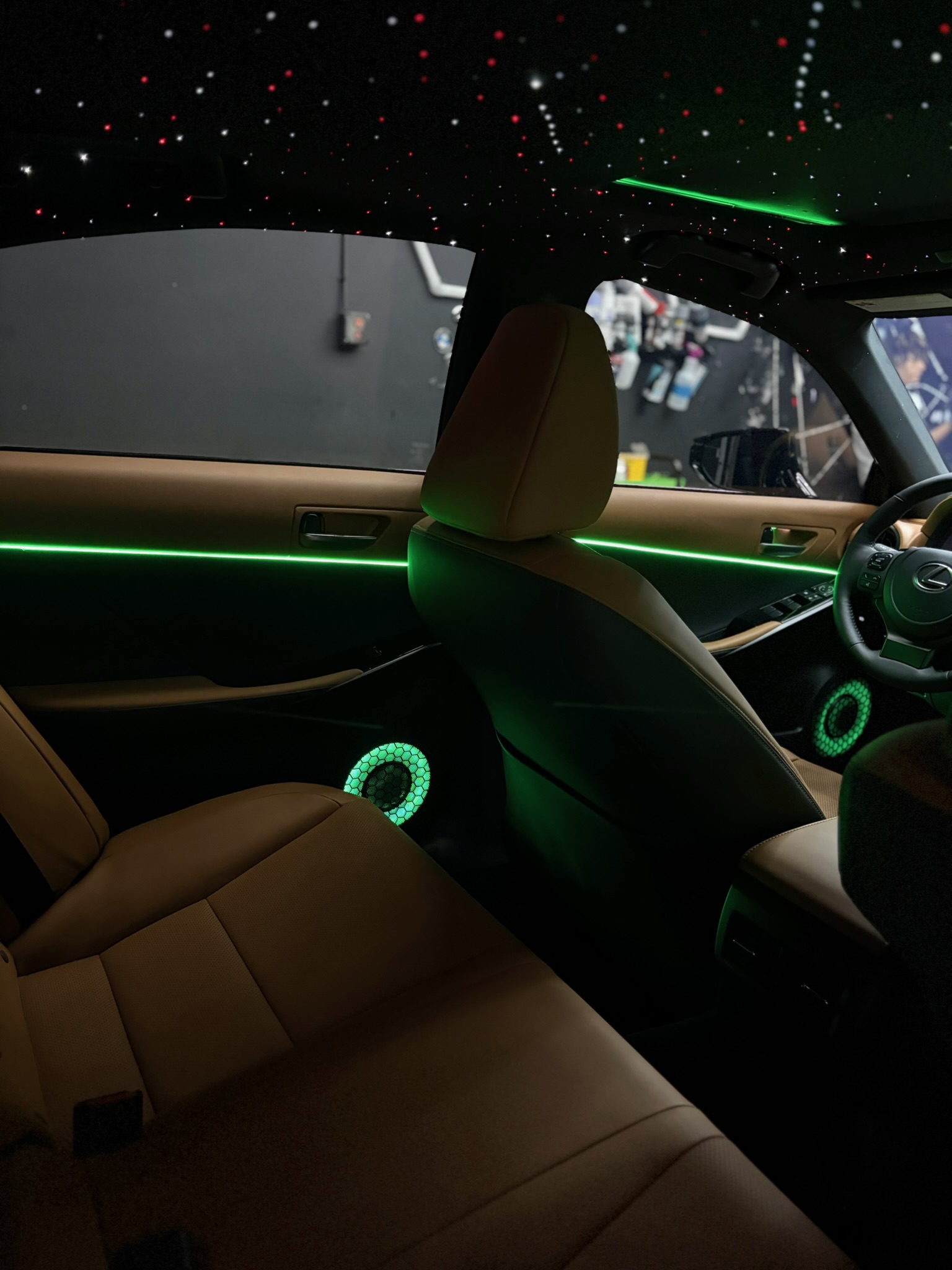 Custom vehicle ambient lighting