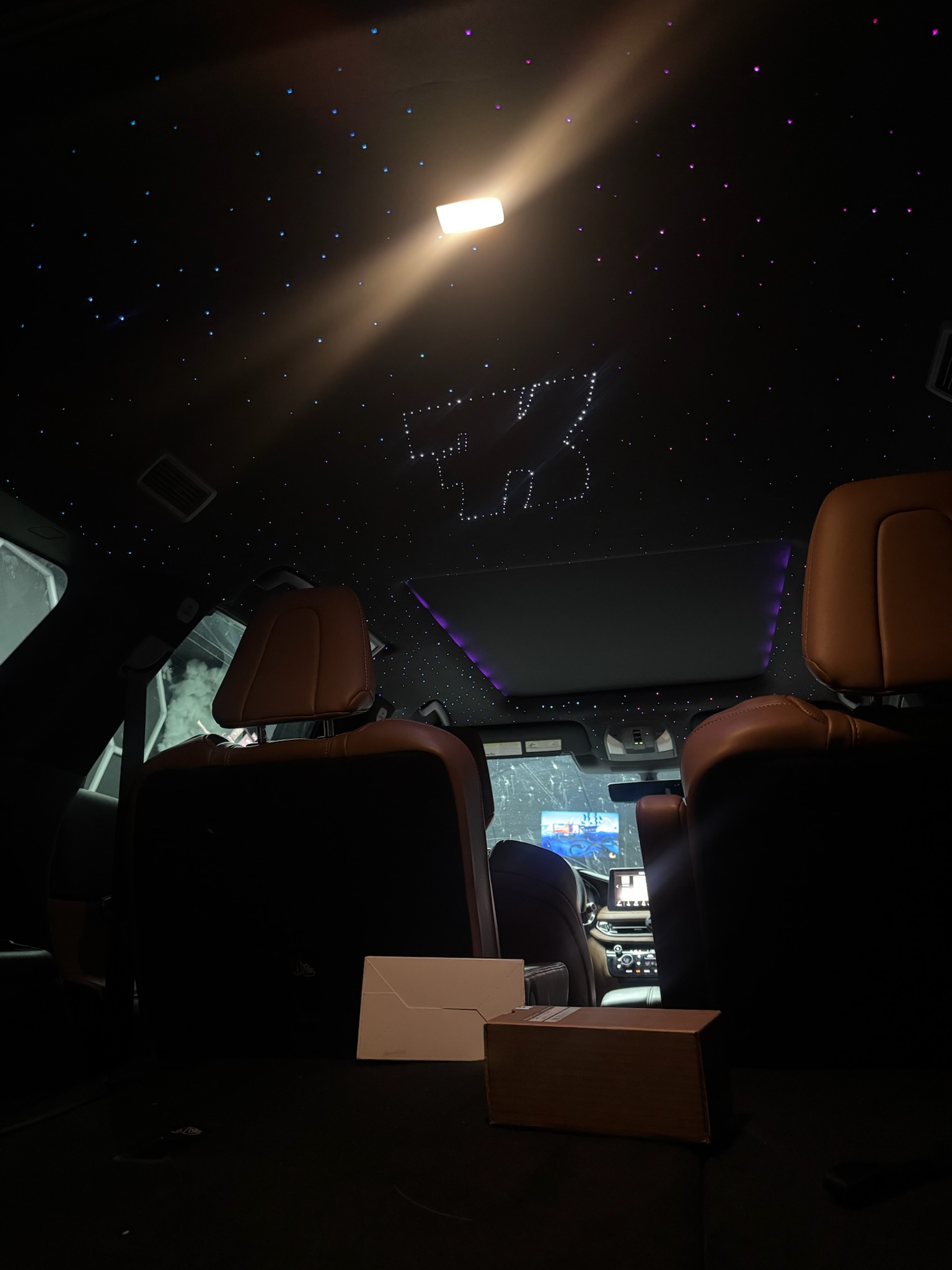 Custom starlight interior