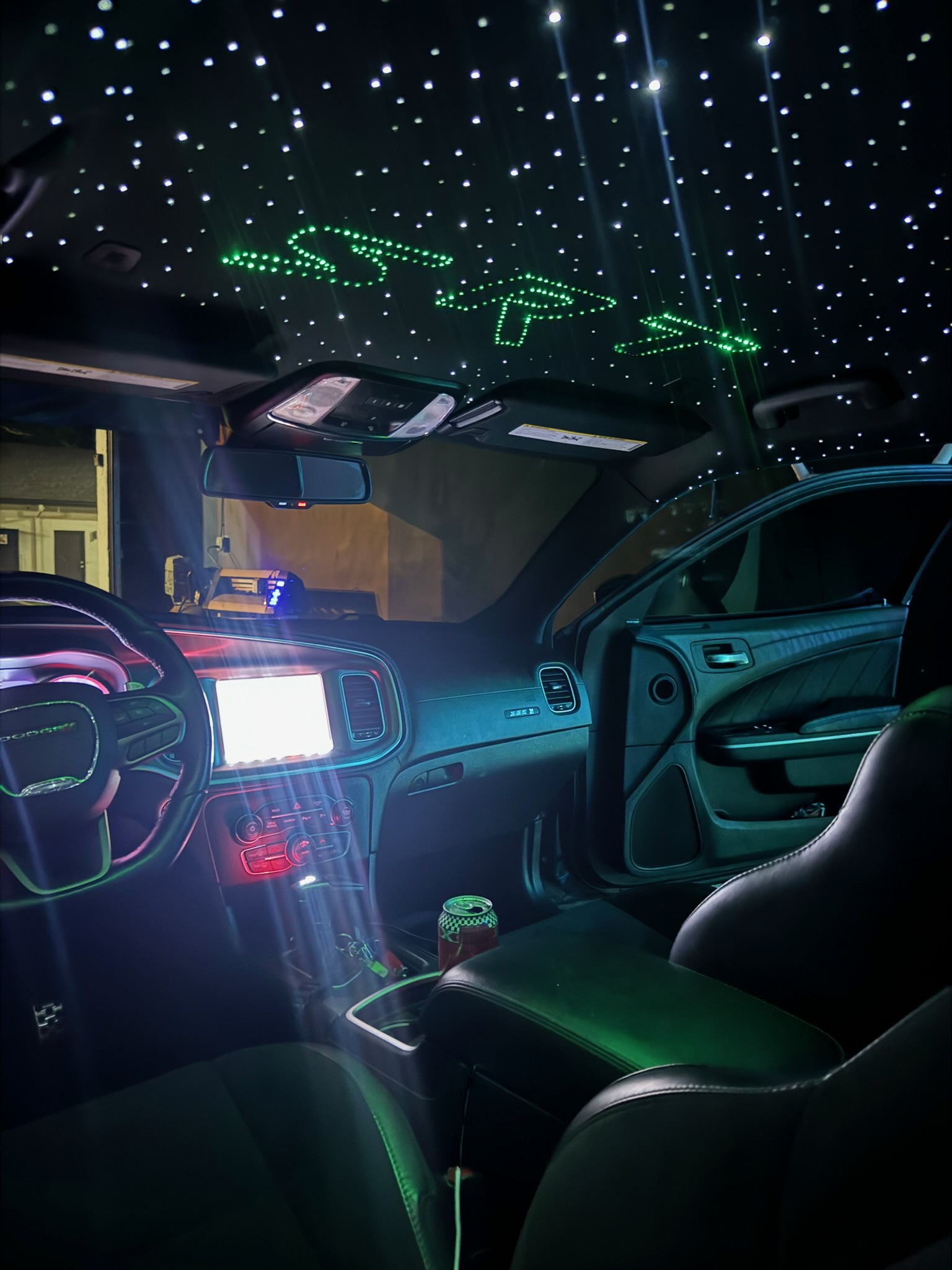Custom headliner lighting