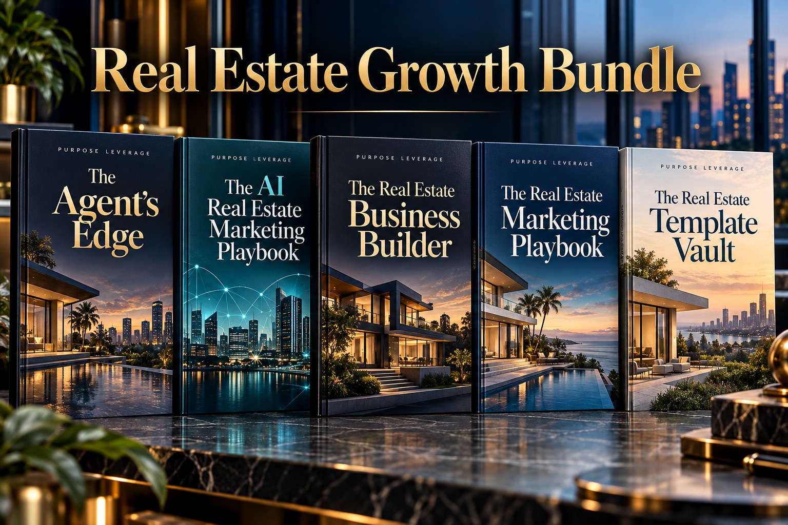 Purpose Leverage Real Estate Growth Bundle: all five included resources