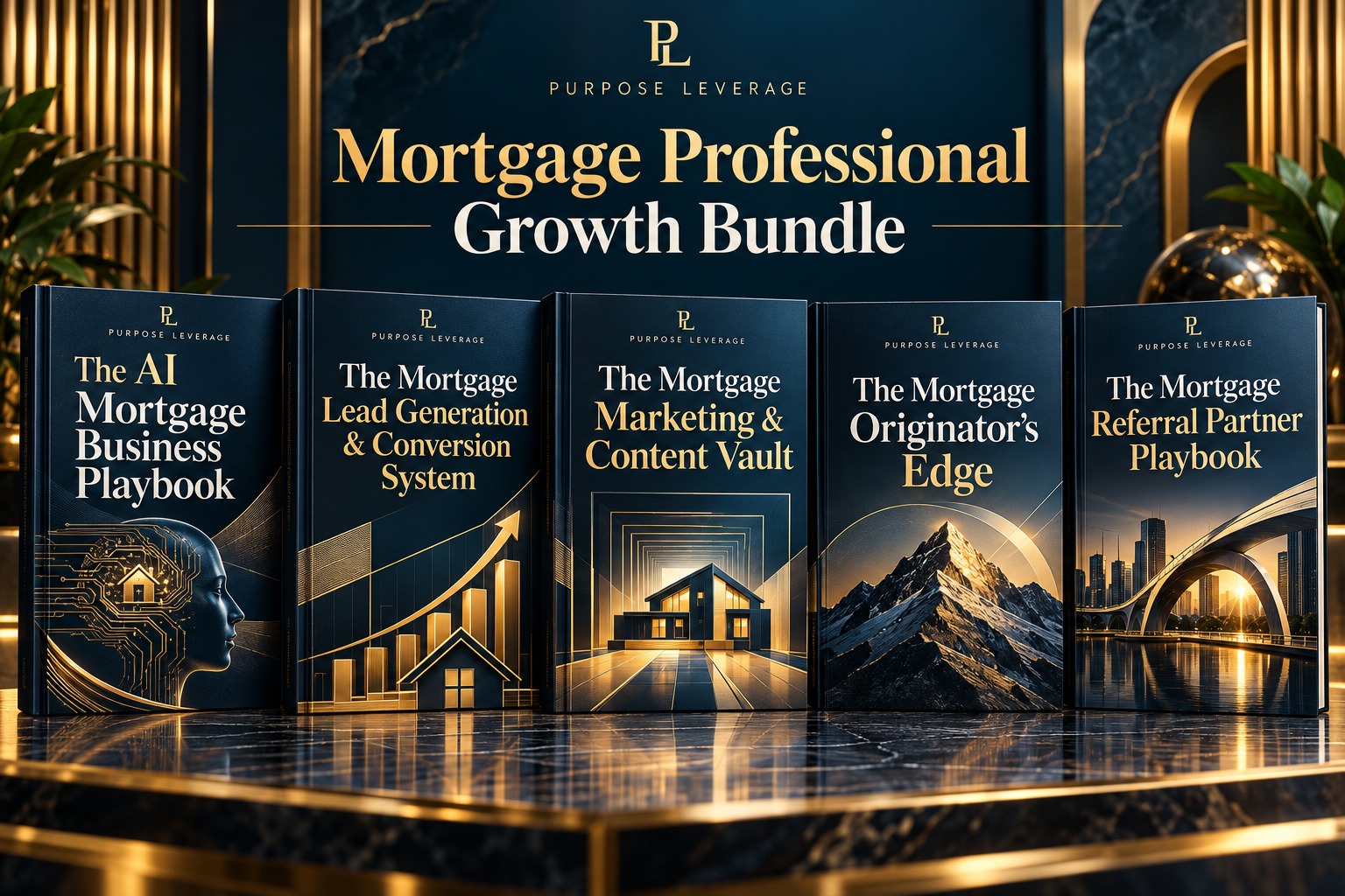 Purpose Leverage Mortgage Professional Growth Bundle: all five included resources