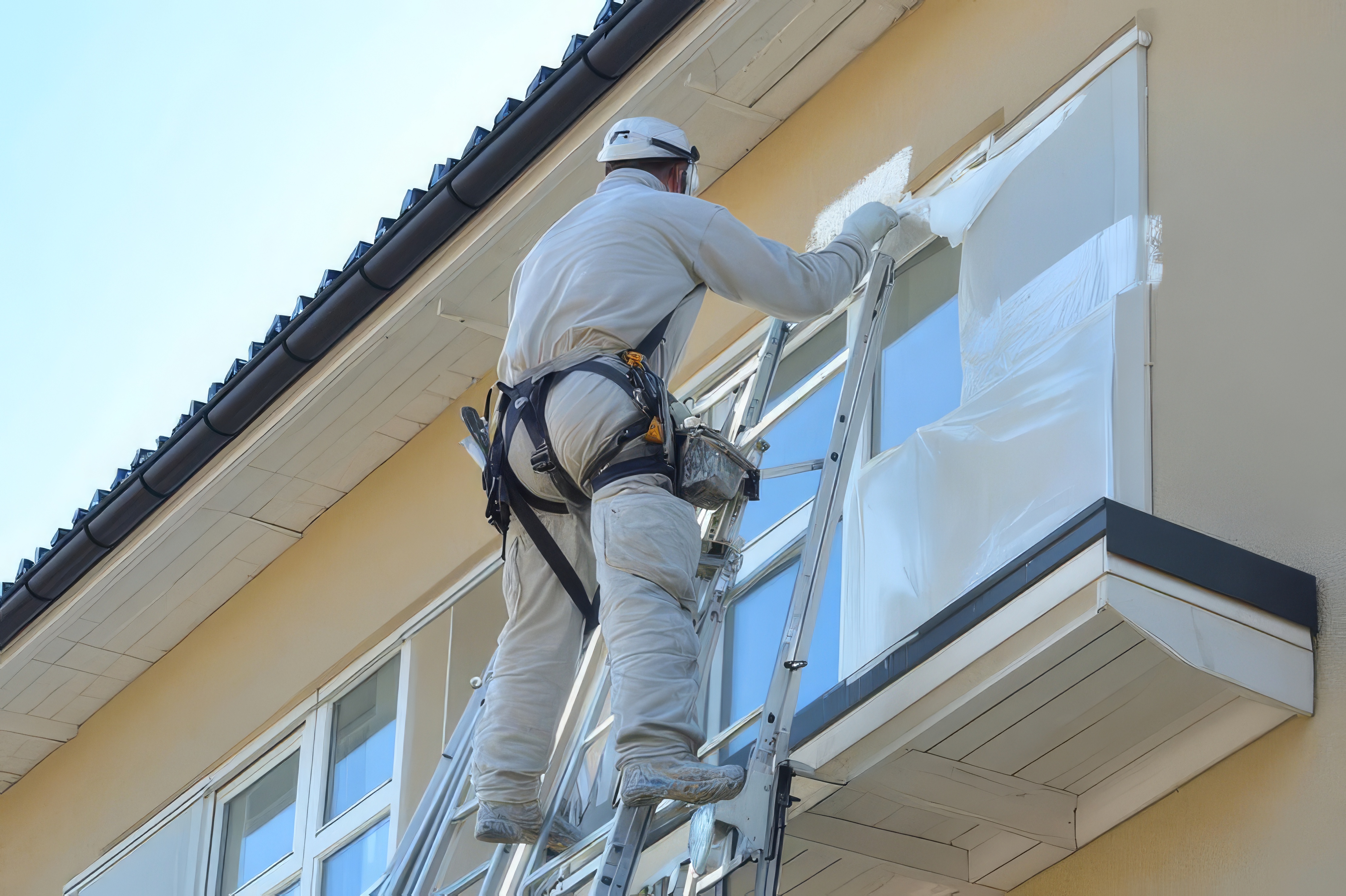 Expert exterior residential painting and window trim detailing in Madison County, AL, and surrounding areas provided by Twin Brothers Painting.