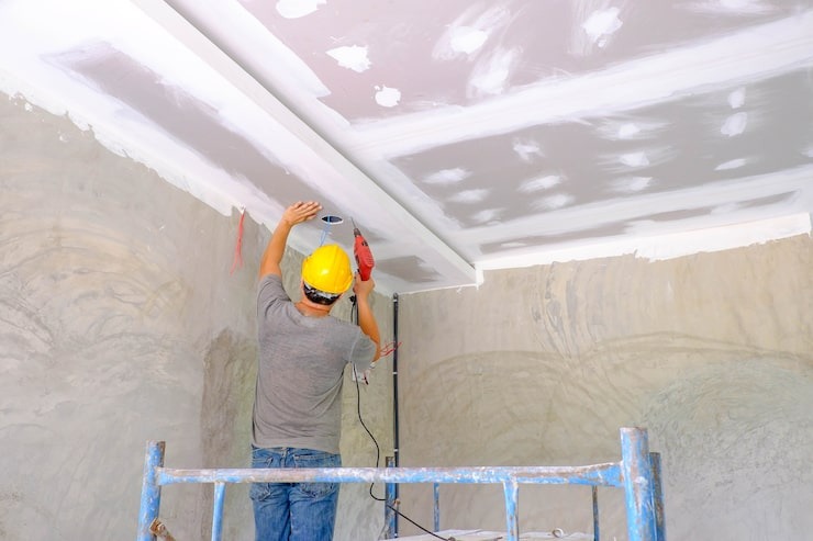 Expert residential drywall and ceiling repair services in Madison County, AL, and surrounding areas provided by the Twin Brothers Painting team.