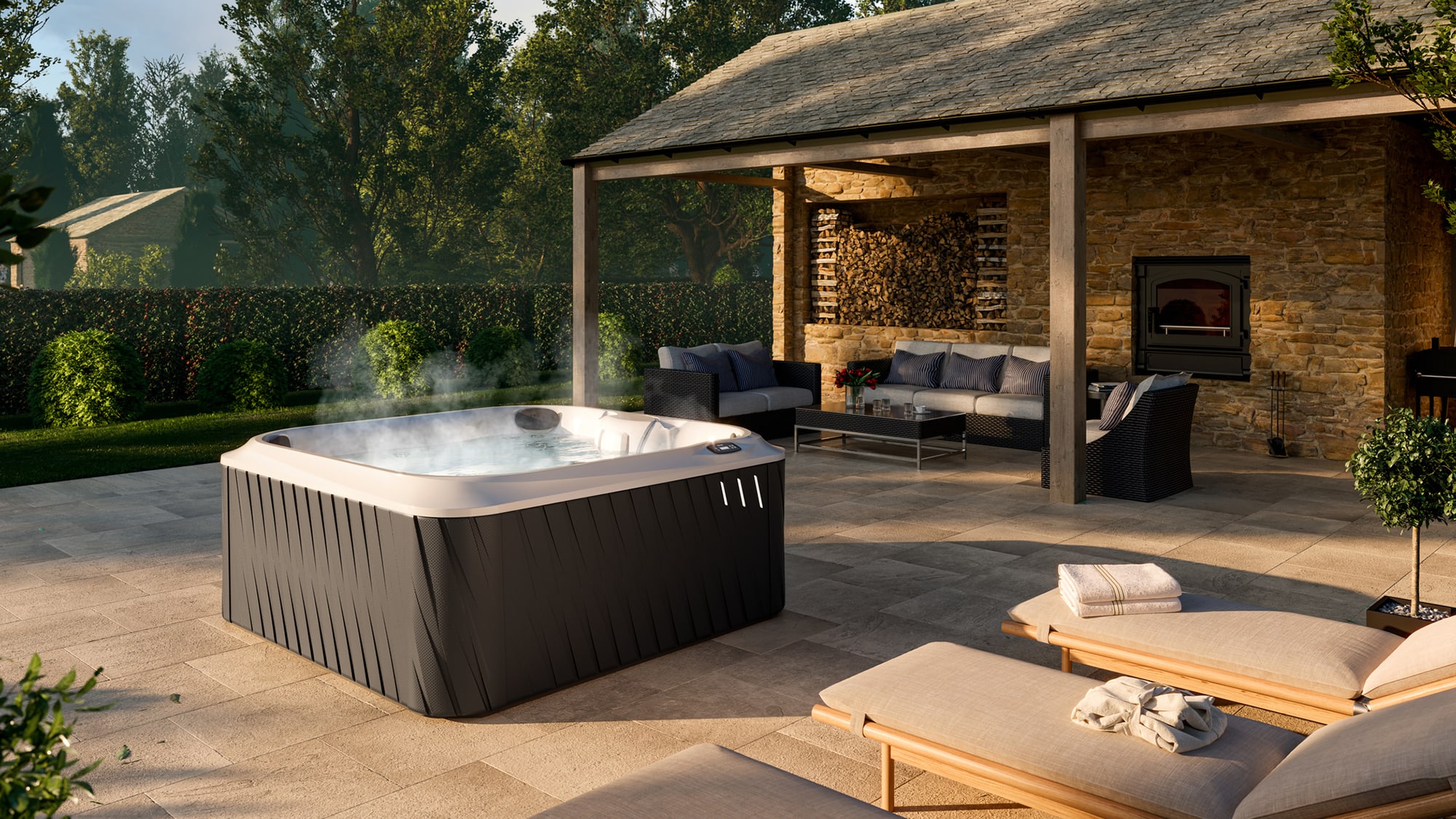 jacuzzi hot tub installation 