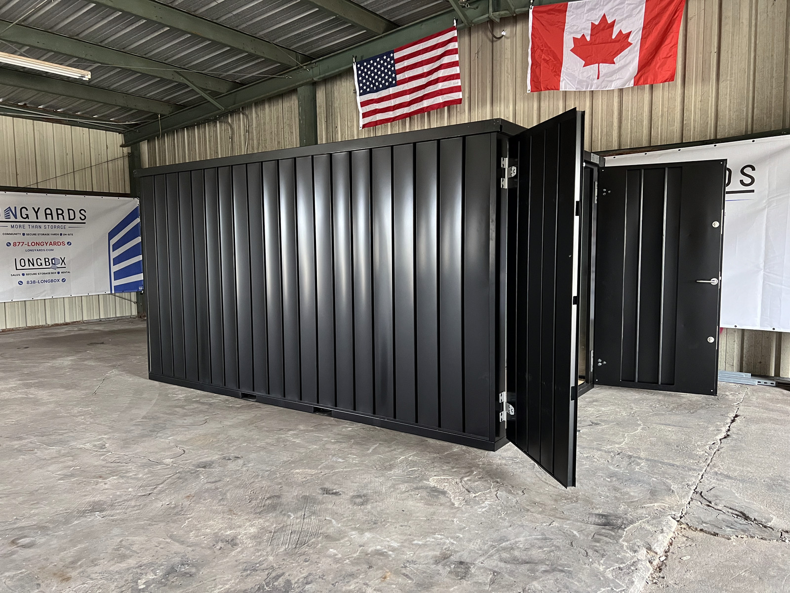Longpodz 7x7 steel storage pod