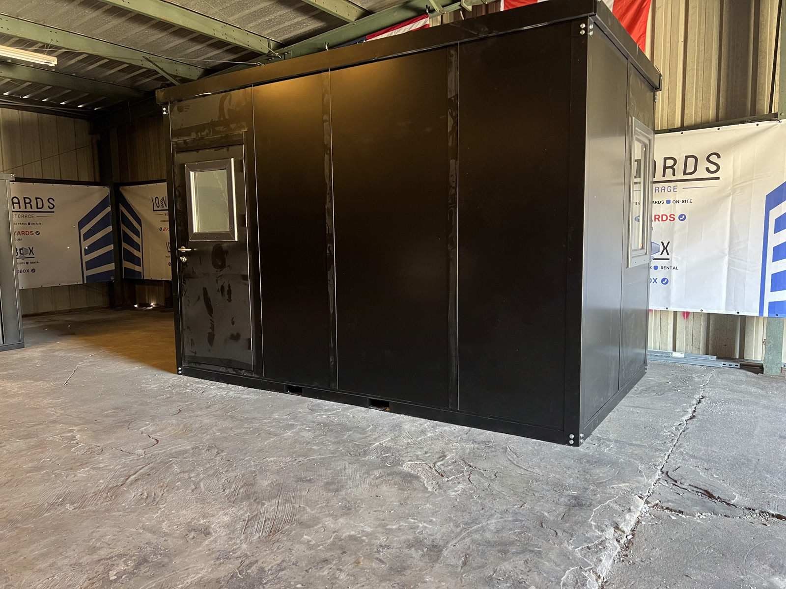 Finished Longpodz pod standing fully assembled