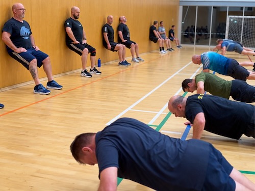 Monday Fitness Rebirth Academy group training