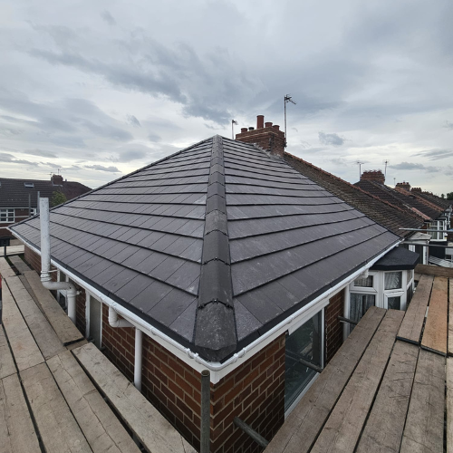 Recent roof project