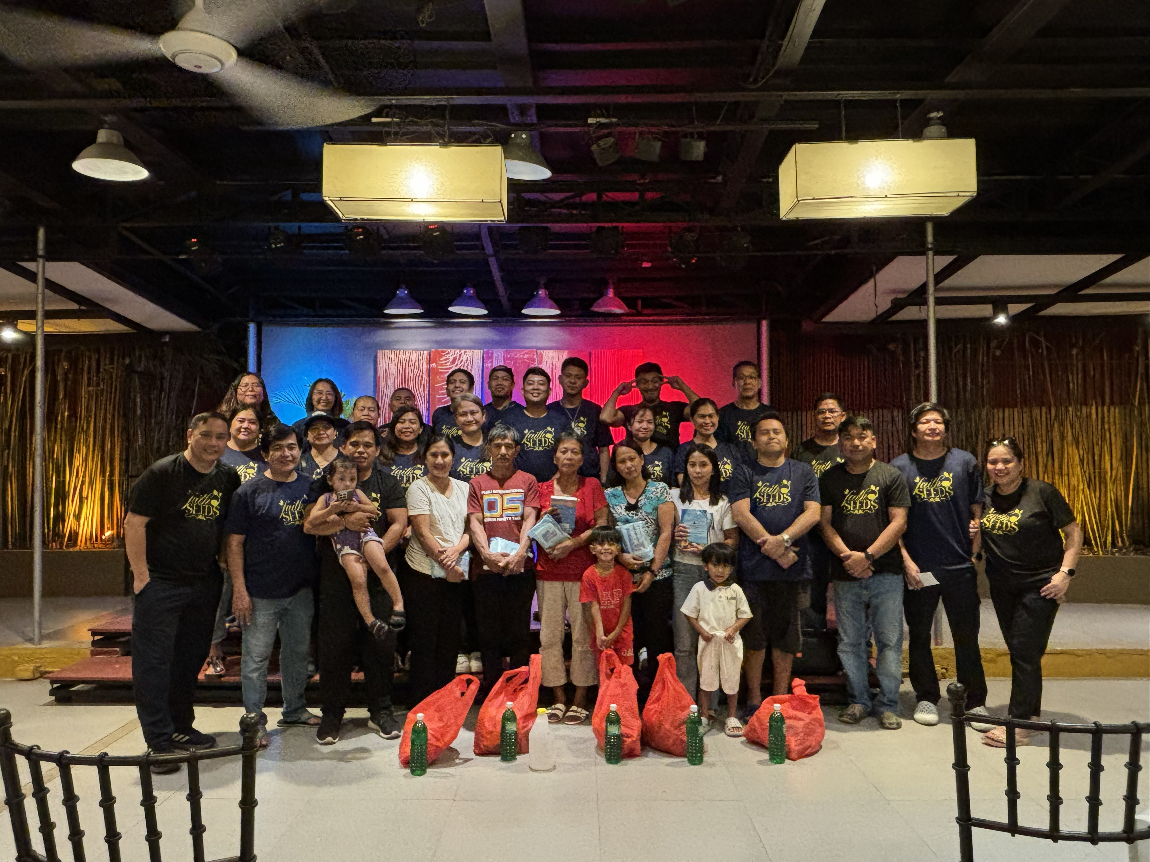 Fellowship with Bible study contacts