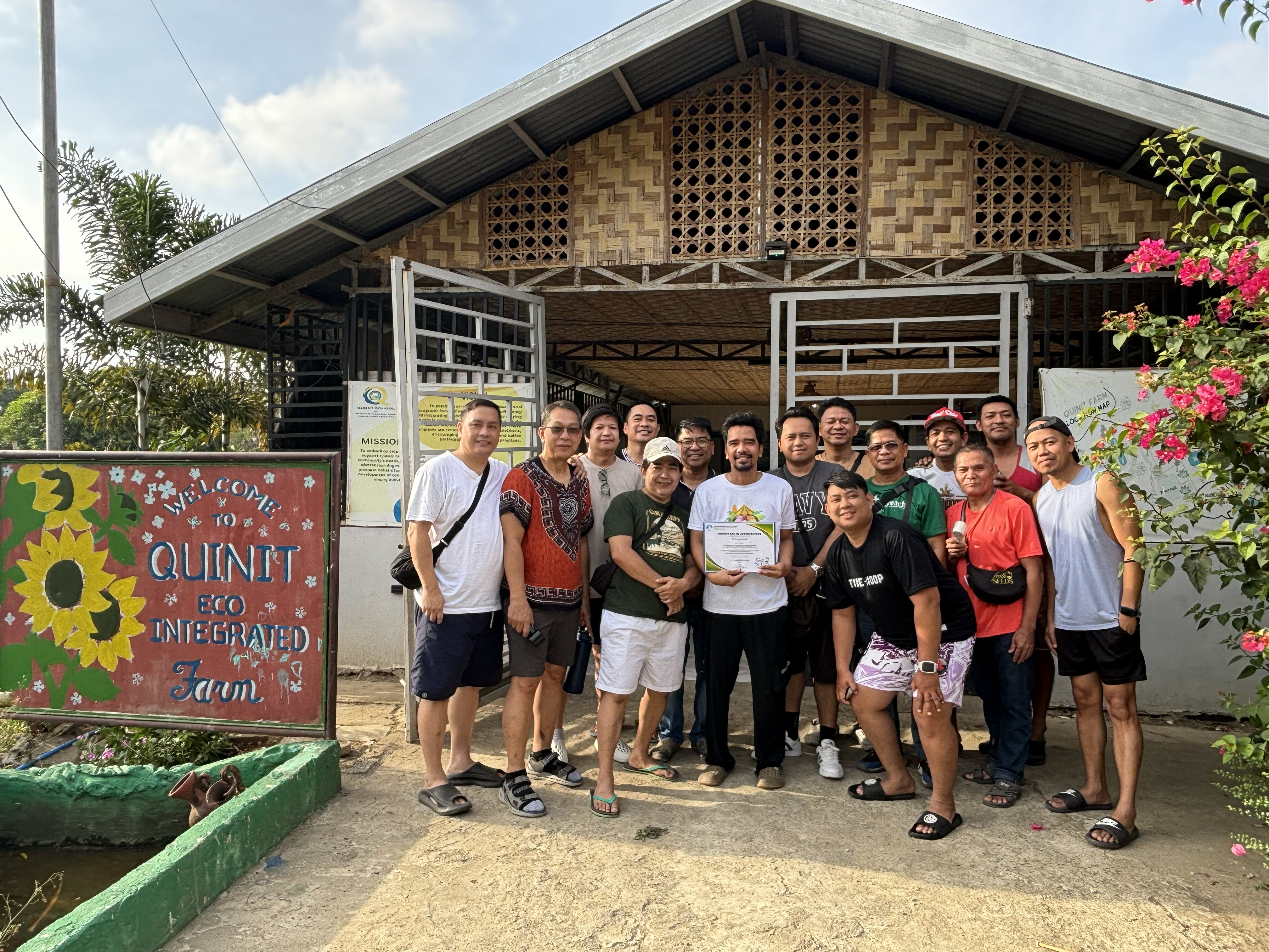 Thanksgiving for Sir Gerald and his team
