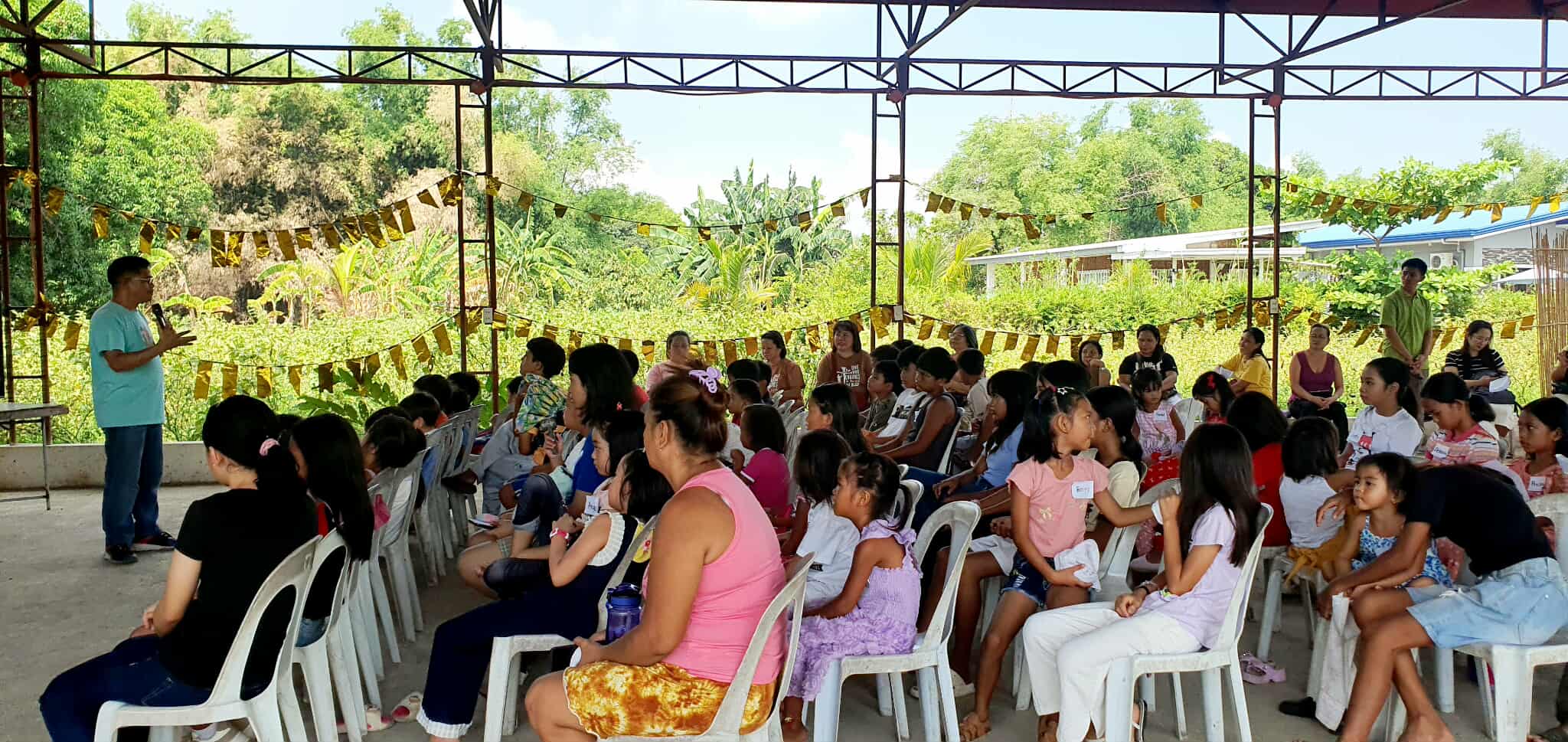 LEAP program with children and parents