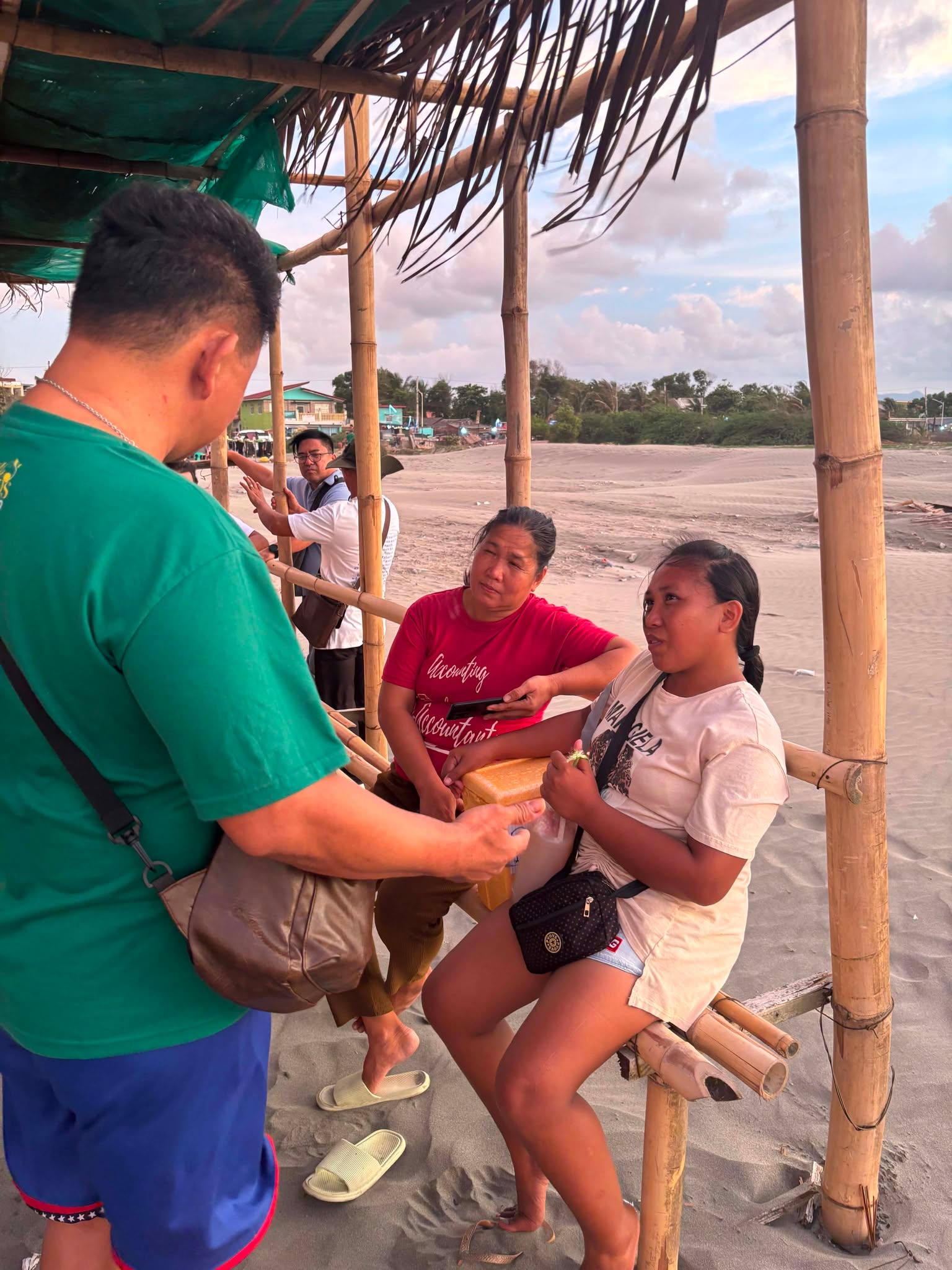 Gospel witness at the beach