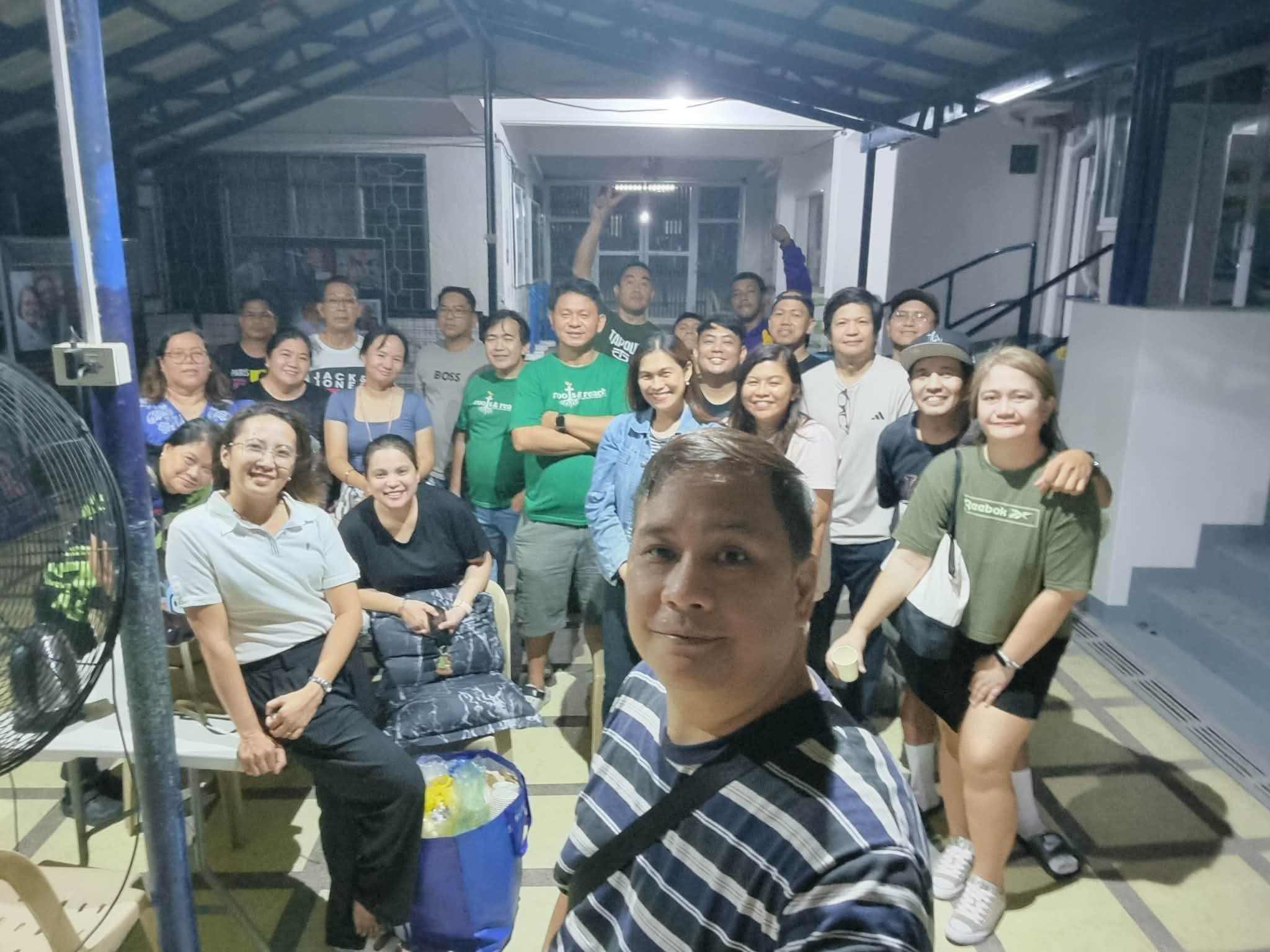 The team leaves Antipolo