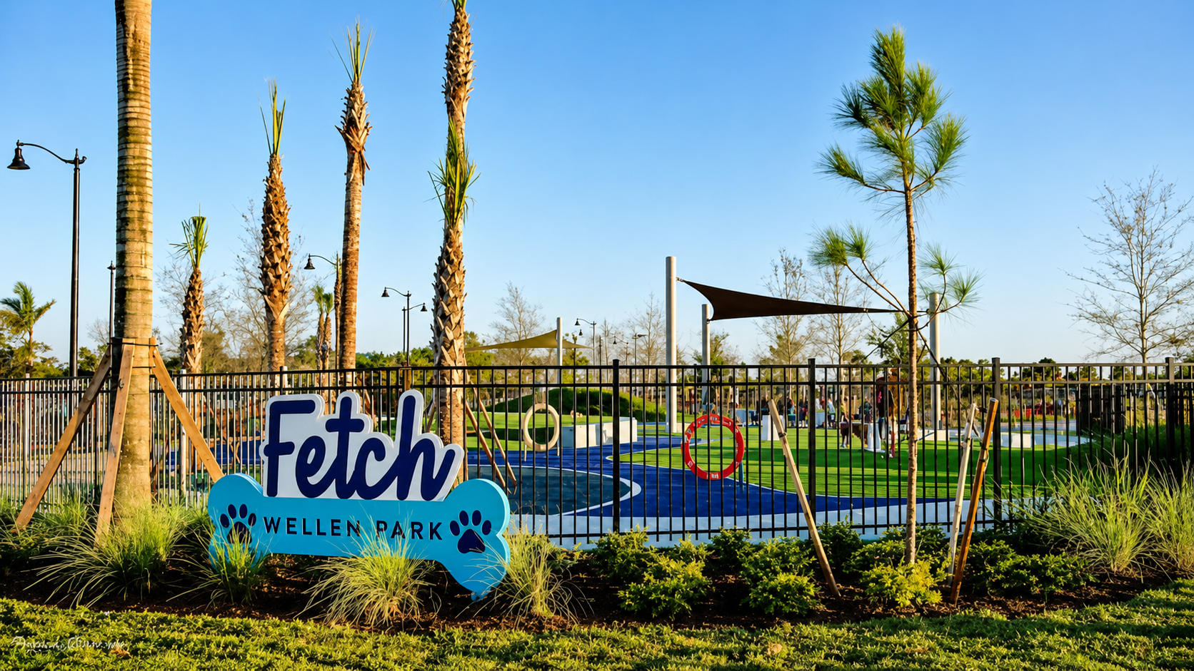 Fetch Paw Park in Wellen Park Florida Fetch Paw Park in Wellen Park Florida