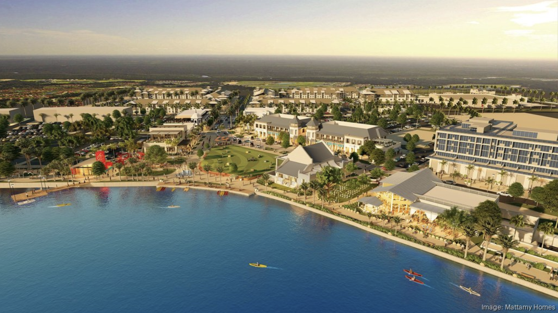 Future Wellen Town Center development in Wellen Park Florida Future Wellen Town Center development in Wellen Park Florida